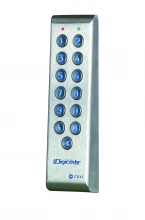 CDVI Digicode profil inox 2 relais IP64 montage en saillie argent - F0201000060