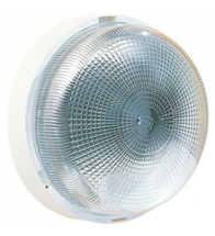 L'Ebenoid - Luminaire de plafond 100W E27 Ip44 Blanc - 1.777.64