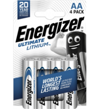 Energizer - 4 Batterijen Lithium Fr6 - 4/L91