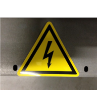 Teco - Triangle de securite en vinyle 100M - Tev100