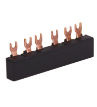 Teco - Guide peigne avec fourche 3P 10MM2 57 modules L1-L2-L3 - T10354F