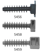 Teco Plug zwart 8x44 voor kabelband - 5458