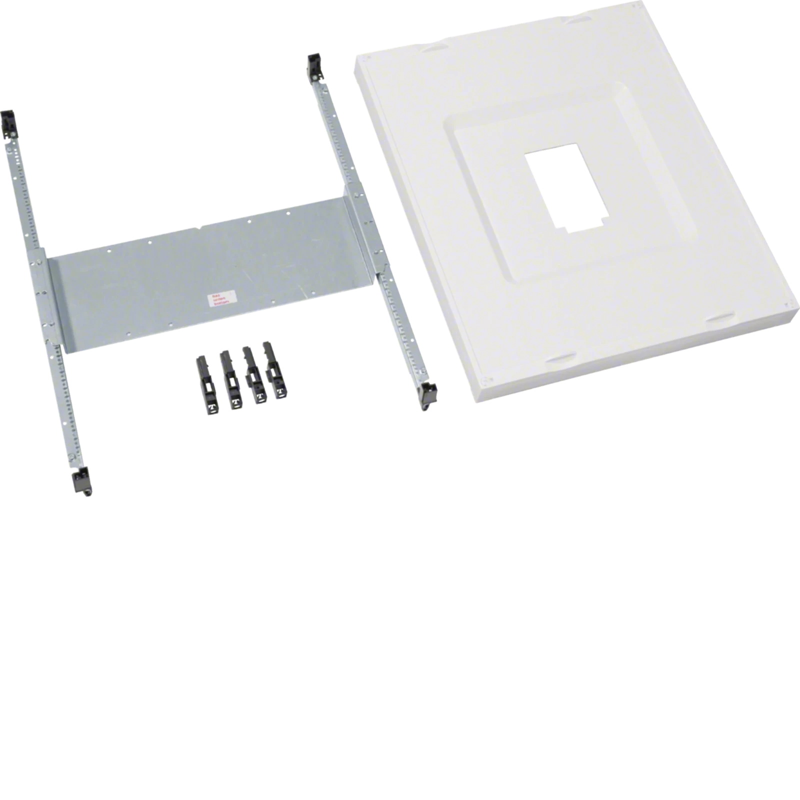 Hager Kit interrupteur-sectionneur 2P 630 A avec plaque plastique - UK42T1