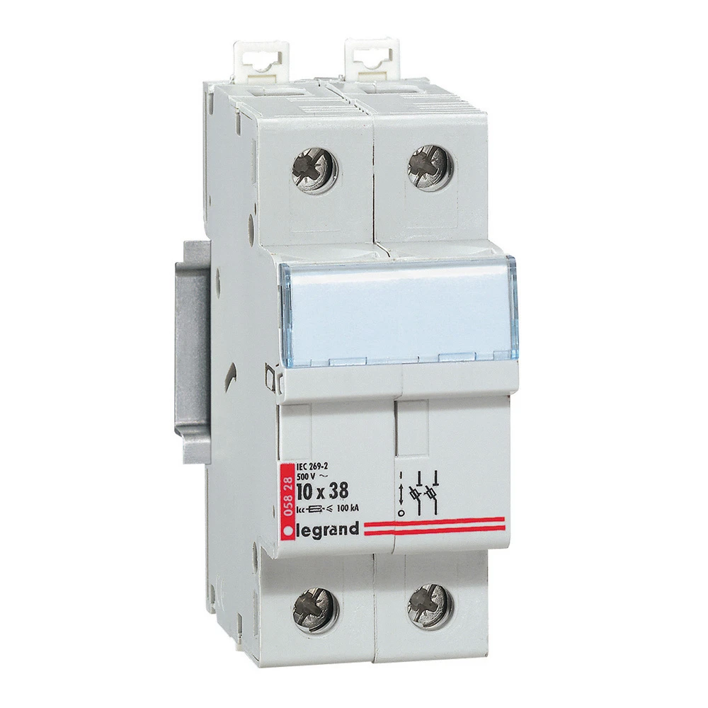 Legrand Scheider 2p zekering 10x38 2m - 005828