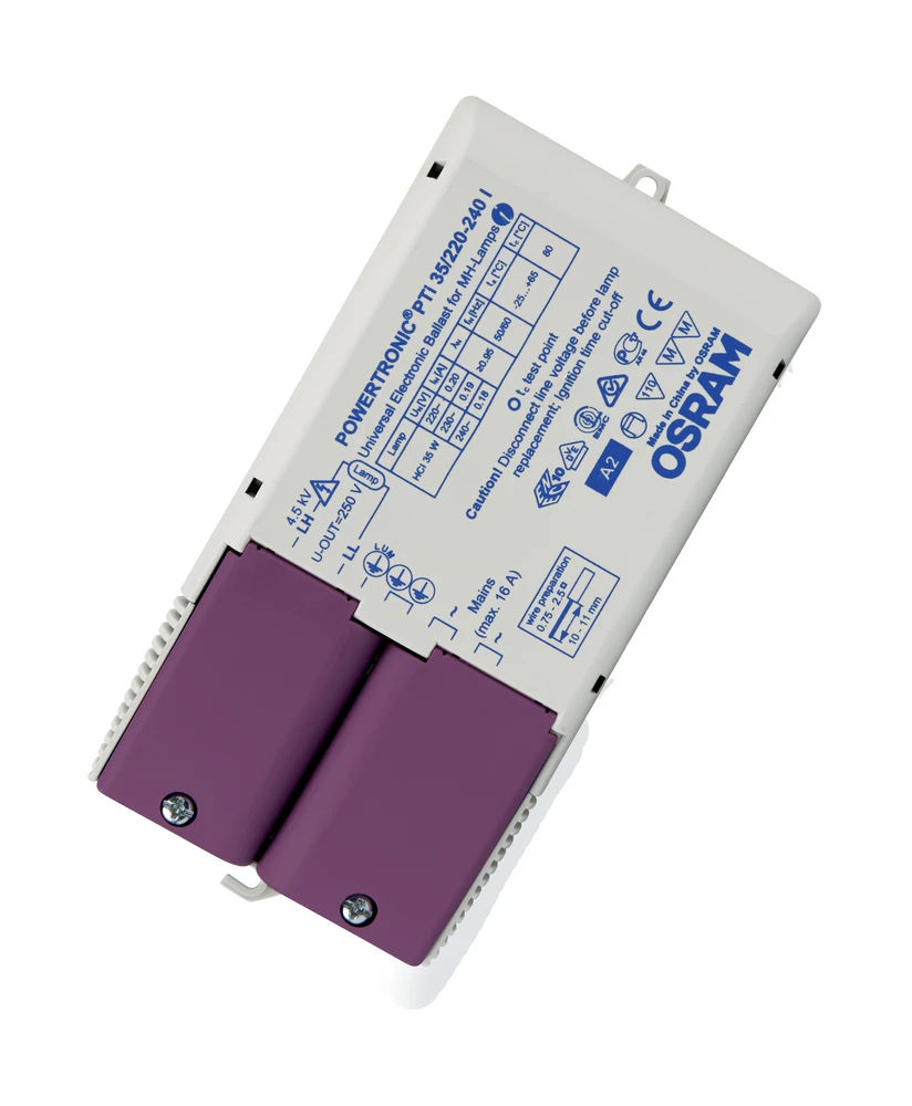 Osram Ballast électronique 35 W 220-240 V IP20 boîtier plastique - 4008321099488