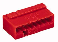 Wago Microklem rood 8 aansl - 243-808