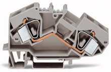 Wago Topjob 2 dr rijgklem 16mm2 gri - 783-601