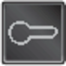 Niko Sleutelsymbool voor spuitwaterdichte controleschakelaars en spuitwaterdichte verlichtbare drukknoppen - 700-30300