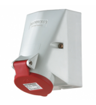 Mennekes Prise murale 16a4p6h400v rouge - M418