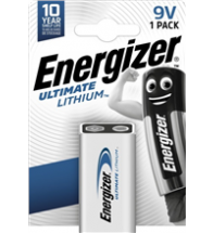 Energizer - 1 Batterij Lithium 9V - 1/L522