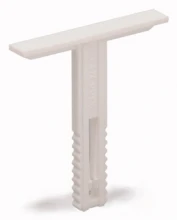 Wago Support pour marquage de groupe plastique 6 mm largeur 42,2 mm hauteur - 249-120