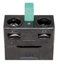 FAAC Aanvullend schakelelement M1T/NO voor sleutelcontact MAC KEY 1/2 - 12203201011