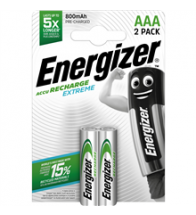 Energizer - 2 Batteries Extreme Aaa 800Mah - 2Hr03Ex800