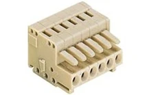 Wago Bornier enfichable 4 pôles pas 3,5 mm - 734-104