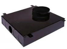 Ventiline Collecteur d’air auxiliaire 5x50mm vers 125mm 90° avec guide - 100064487800