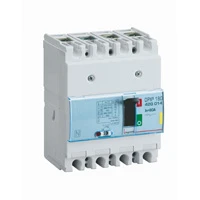 Legrand Disjoncteur de puissance magnéto-thermique DPX3 160 4P 80 A 16 kA 400 V - 420014