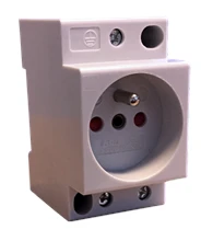 Teco Prise de courant 2P+T 10/16 A avec protection enfants - Z7SDF230BS