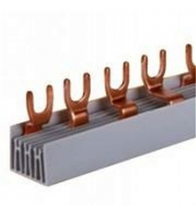 Ftg - peigne Eurovario à fourches hybride 4 A 2-poles 10mm2 18 mod (L1-L2-L3-N / L1+N-L2+N-L3+N) RCBO COMBINATION - E59.431.101