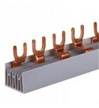 Ftg - Conducteur peigne avec fourche 3P 57 modules L1-L2-L3 - 711T 16