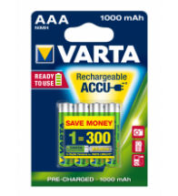Varta - Oplaadb Batt Micro Aaa 1000Mah - 05703301404