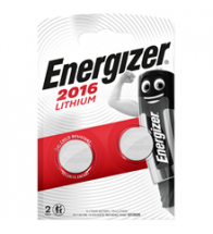 Energizer - 2 Batterijen Lithium 3V Cr2016 - Cr2016/2