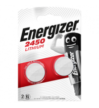 Energizer - 2 Batterijen Lithium 3V Cr2450 - Cr2450/2