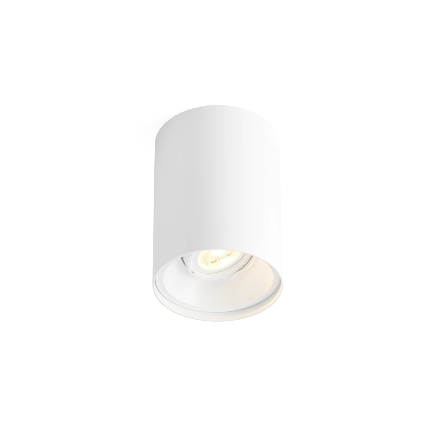 Wever & Ducre Opbouwspot Solid 1.0 PAR16 wit textuur GU10 IP20 - 133120W0