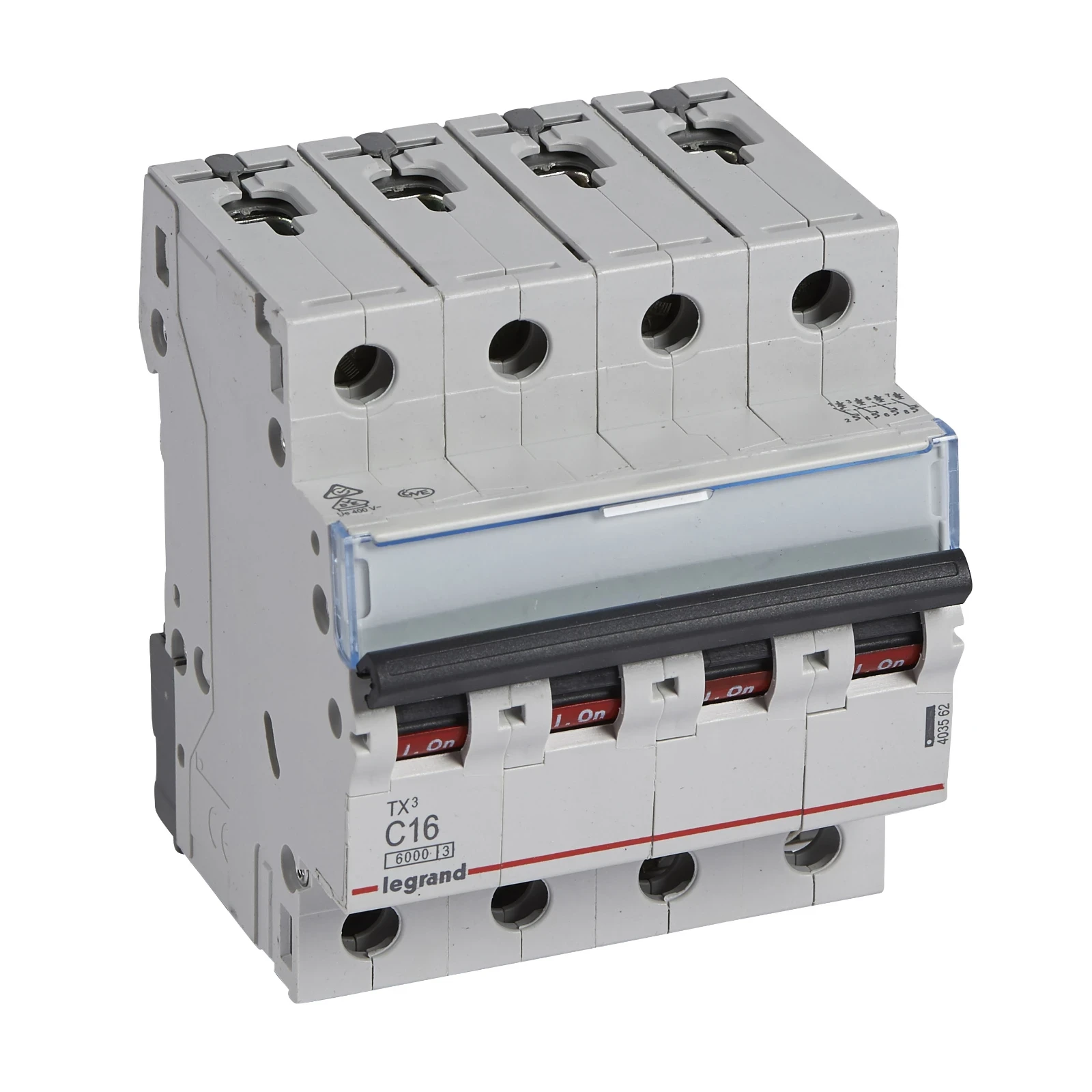 Legrand Automaat tx3 6000a/6ka 4p c16 - 403562