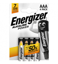 Energizer - 4 Bat. Energizer Aaa - Powaaabl4