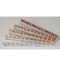 Guides peigne avec fourche 2P 10MM2 54 modules L1L2/N - IZ10/2F/54