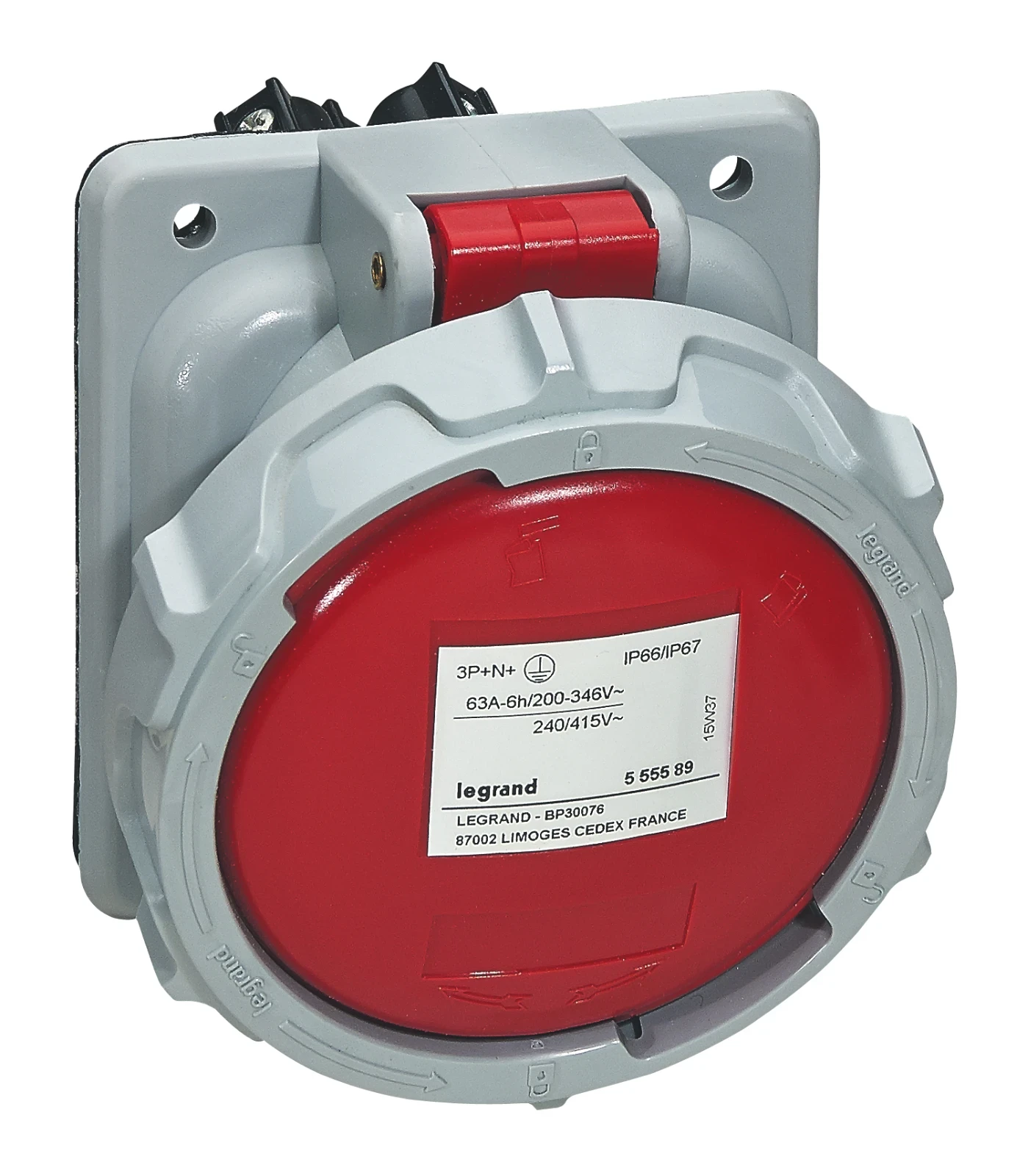 Legrand Inbouw contactdoos380-415v 63a - 555589