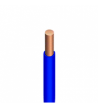 H07V-U (ECA) 1,5 MM2 450/750V per 100M blauw