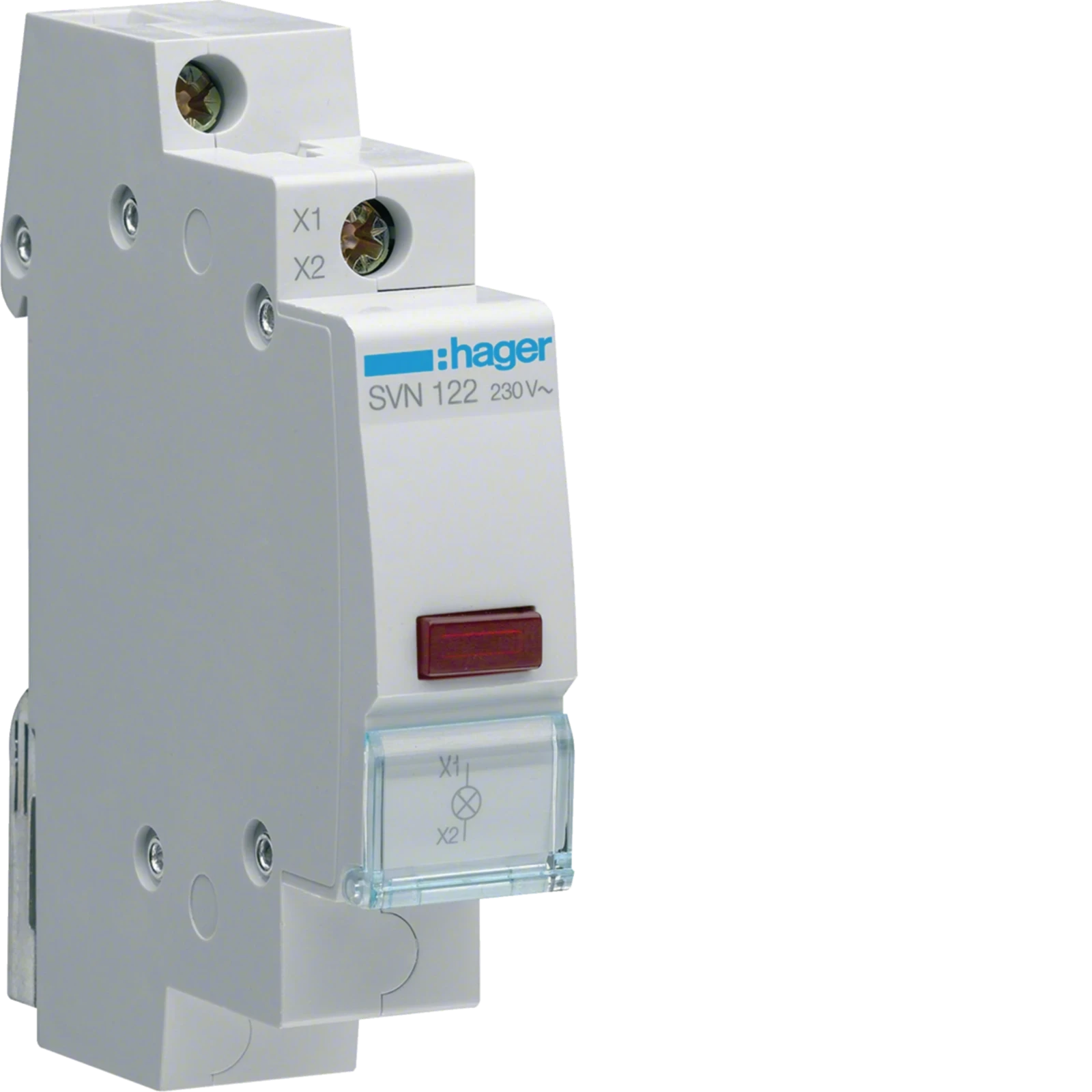 Hager Voyant lumineux rouge - 1 m. - svn122