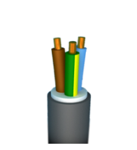 Xvb 3G1.5MM²  par 100M - XVB3G1,5(CCA)