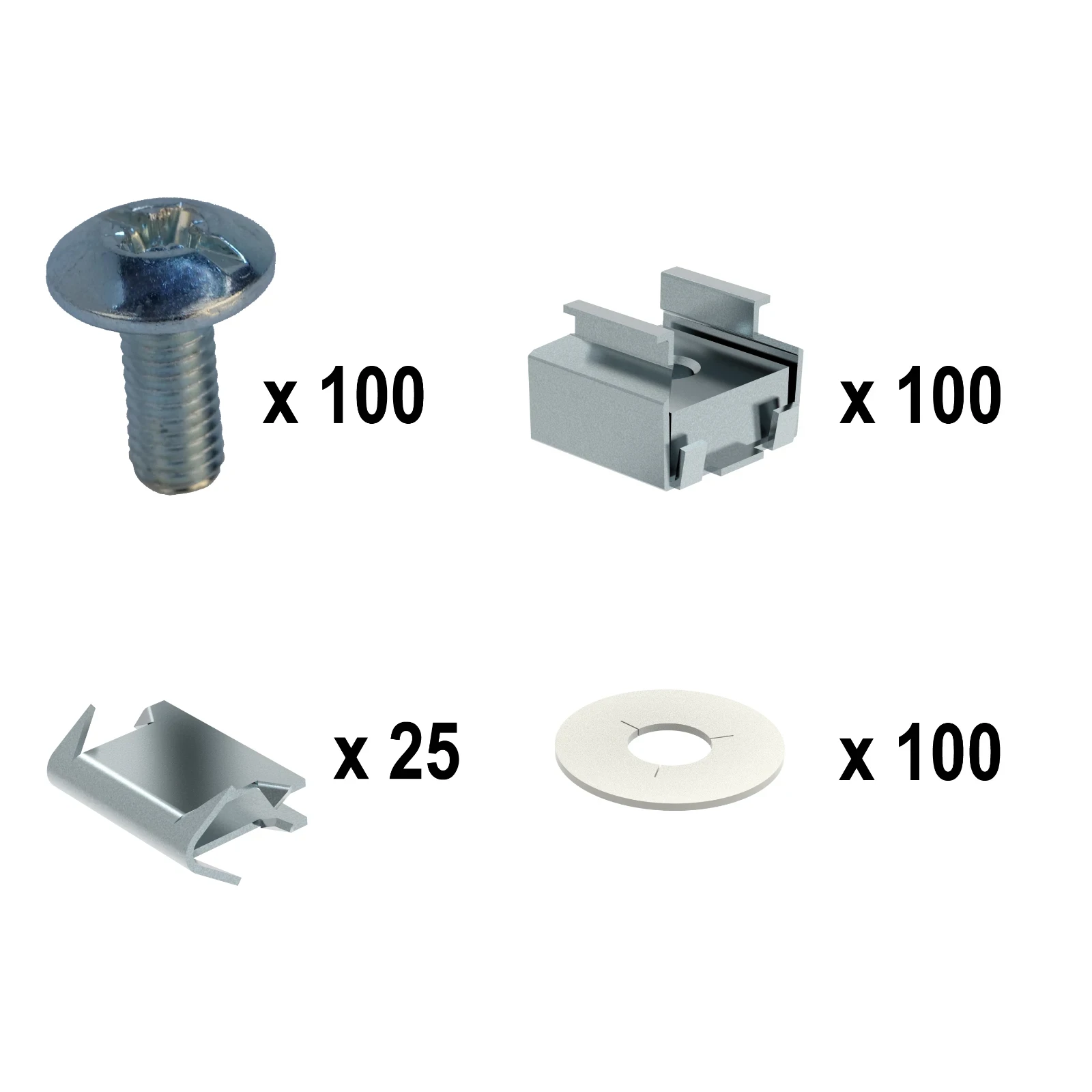 Legrand Jeu de 100 vis pour plastron - 339702