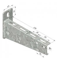 Trayco - Console Murale L=600Mm Gal. a - 14989