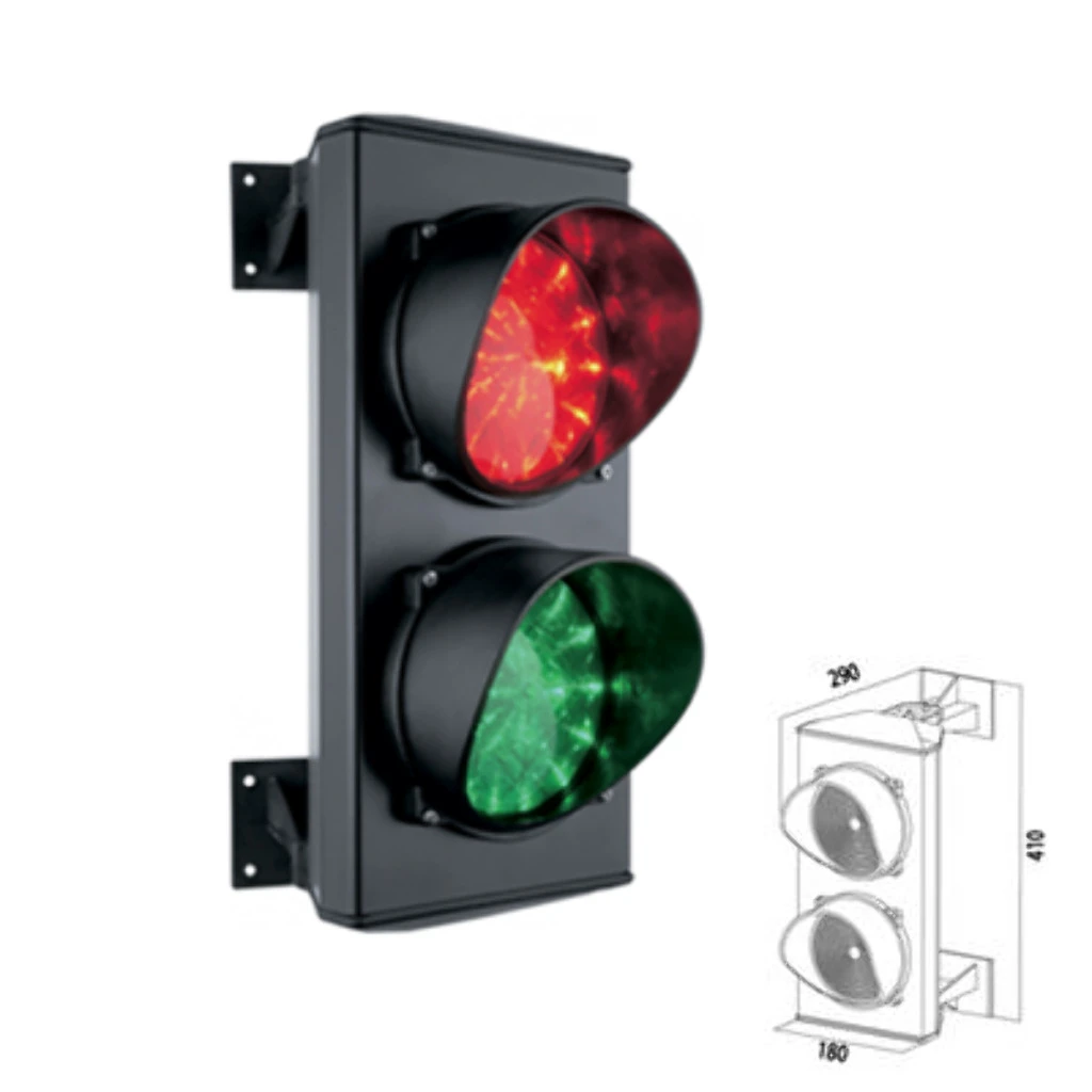 Seculux Verkeerslicht LED rood/groen 24 V - 104377