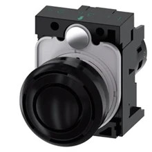 Siemens Avertisseur acoustique 22 mm noir montage sur platine 24 V AC - 3SU1200-6KB10-1AA0