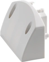 Niko Montagebeugel voor buitenbewegingsmelder, wit - 390-20050