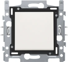 Niko Wisselschakelaar 16 A, sokkel, insteekklemmen en afwerkingsset, , white - 101-61618