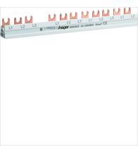 Hager Peigne de raccordement 3P fourche 10 mm² - KDN363F