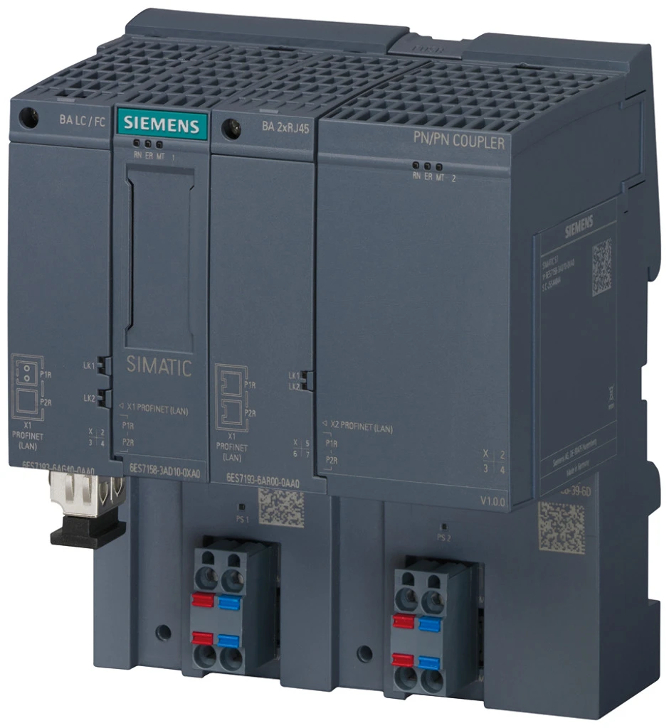 Siemens Coupleur PN/PN Simatic max. 4 PN IP20 alimentation DC - 6ES7158-3AD10-0XA0