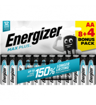 Energizer - Energiz Max Plus Lr6 Aa Bl8+ - Maxpaabl12P