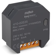 Niko Répéteur pour des installations RF avec des portées insuffisantes - 410-00535