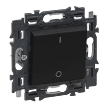 Legrand Valena next schakelaar 2p 16ax 250v zwart - 741743