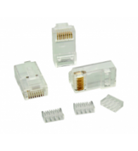 Gigamedia - Blister Plug Rj45 Utp C5E/C6 - Mj8Ep8C