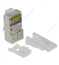 Gigamedia - Blister Plug Rj45 Ftp C6 blister per 10 stuks - Mj8C68Pb8C