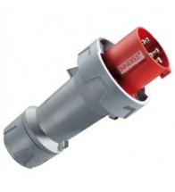 Mennekes Fiche pwt+ 125a5p6h400v rouge - M3381