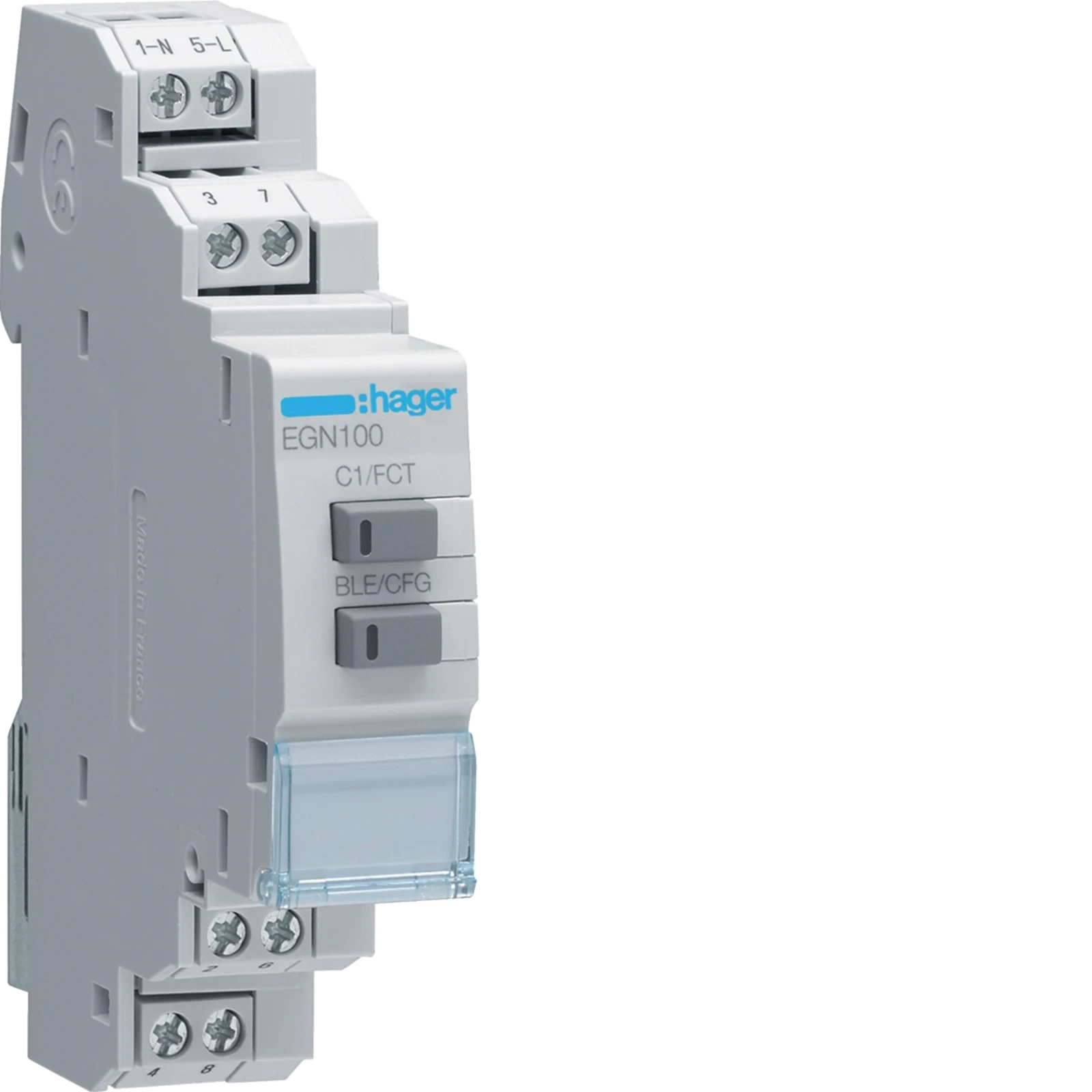 Hager Multifunctionele bluetooth schakelklok 1 kanaal - EGN100