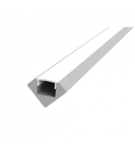 Integratech - Profil Alu45 Alu 2M Plexi Mat - Alu45A-M2